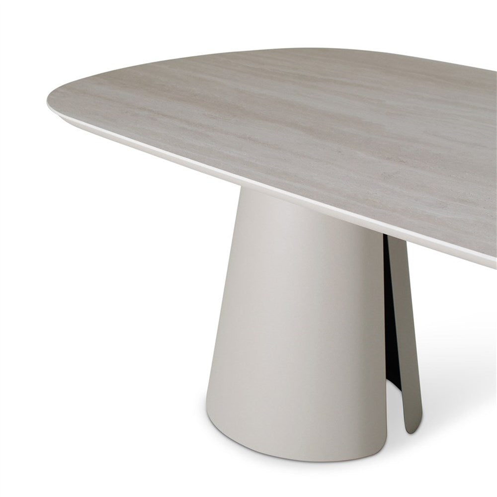 Tuintafel Clocks 240x110 alu topo - VDC