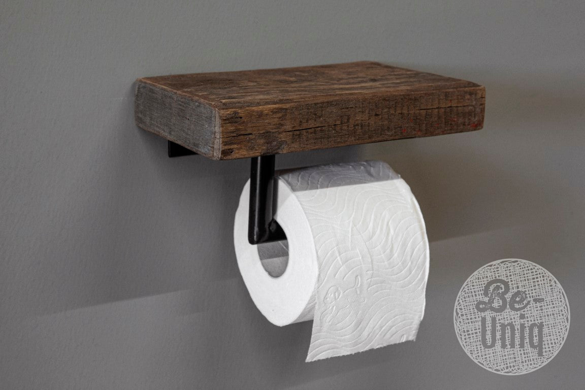 Toiletrolhouder Elsa - oud hout