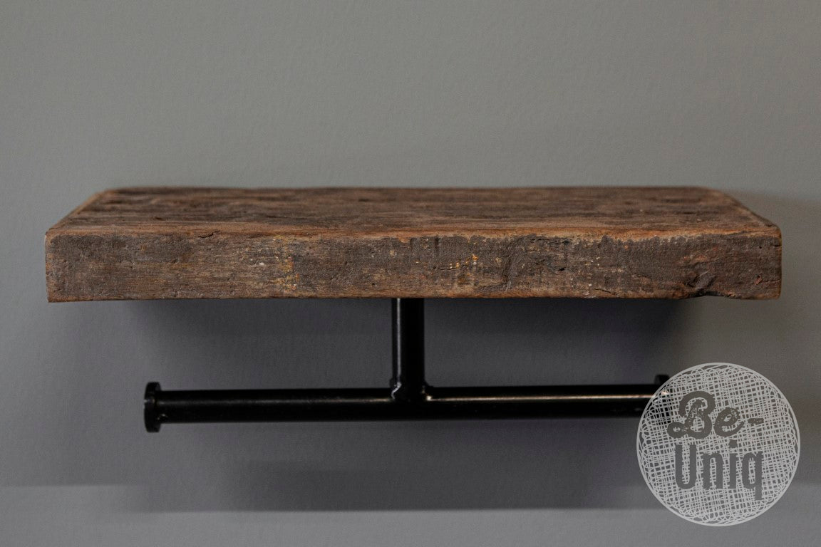 Toiletrolhouder Lia - oud hout