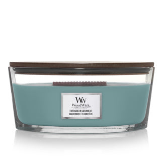 WoodWick Evergreen Cashmere ellipse