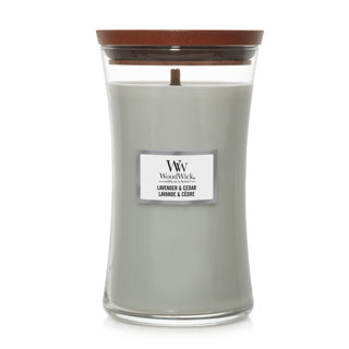 WoodWick Lavender & Cedar Large