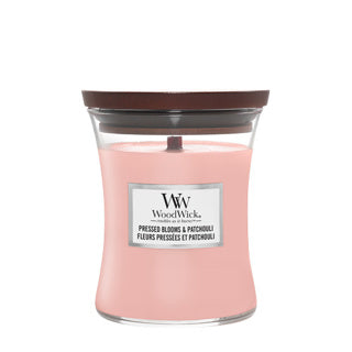 WoodWick Pressed Blooms & Patchouli Medium