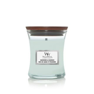 WoodWick Sagewood & Seagrass Mini