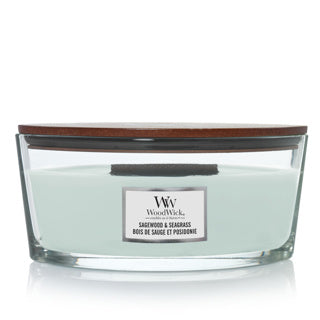 WoodWick Sagewood & Seagrass ellipse
