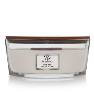 WoodWick Warm Wool ellipse