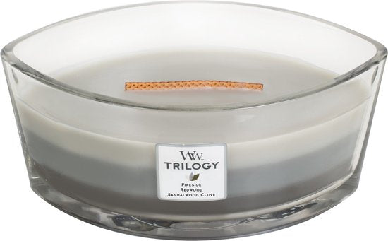 Woodwick Trilogy Warm Woods ellips