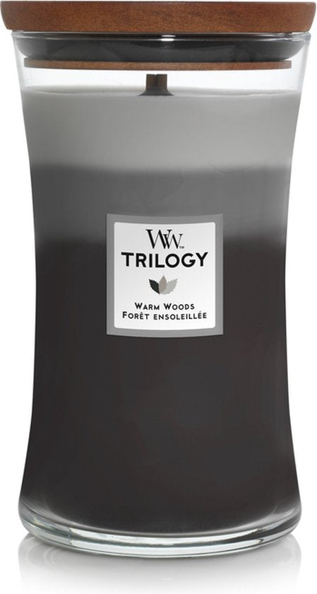Woodwick Trilogy Warm Woods large