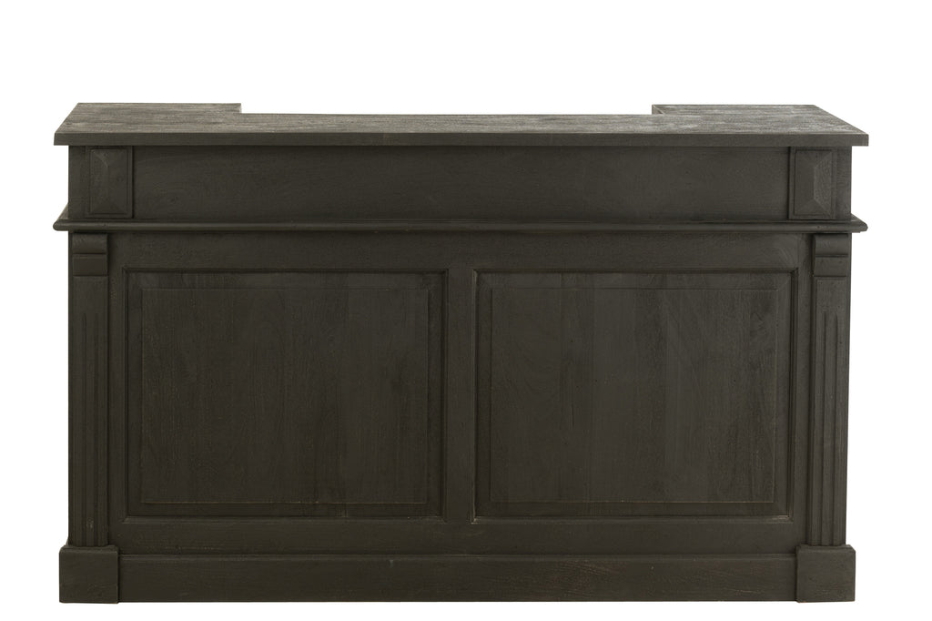 Bar 2 Lades Hout Zwart - J-LINE