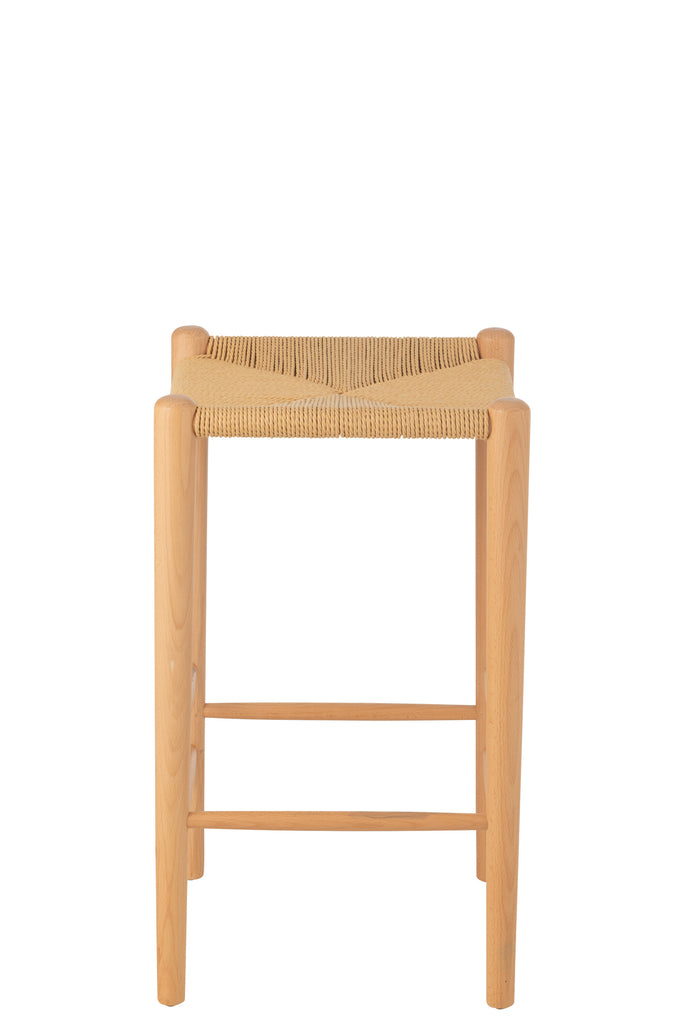 Barstoel Orient Beukenhout/Touw - J-LINE