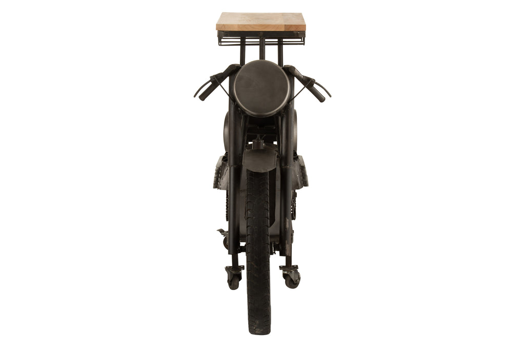 Bar motorfiets mangohout JL