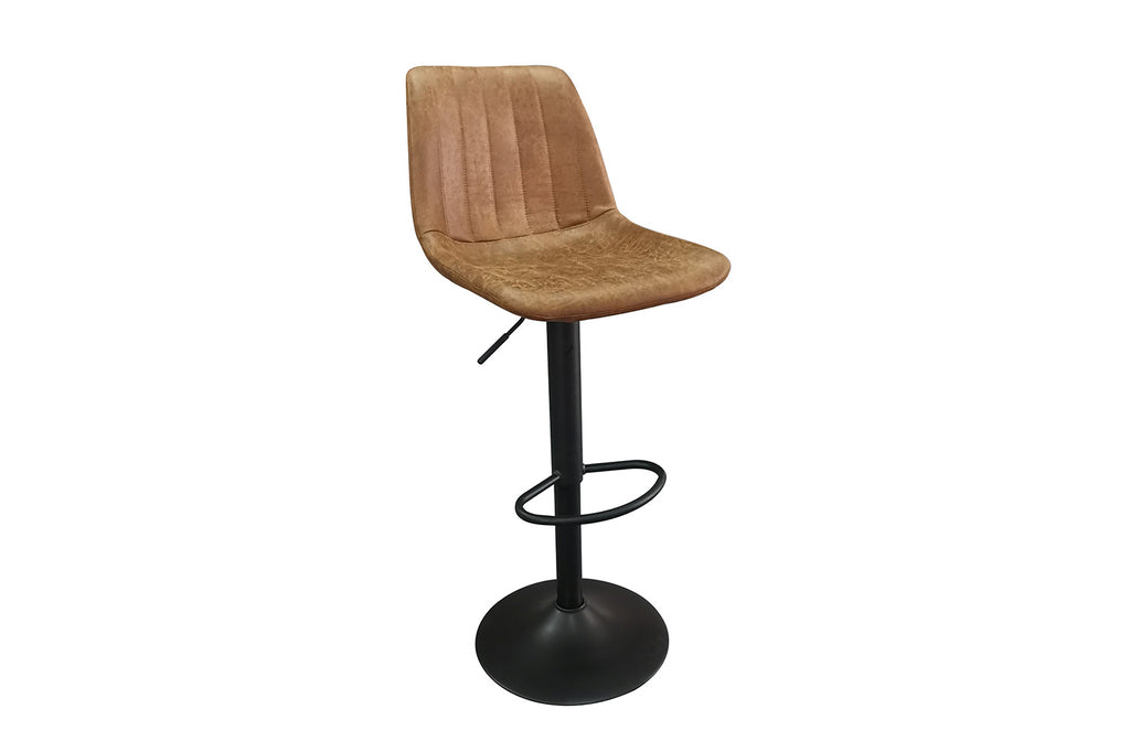 Barstoel 'Barcelona' PU Cognac -  RS