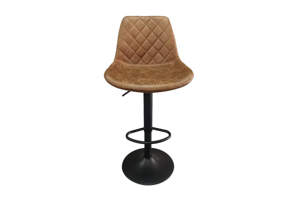 Barstoel 'Madrid' PU Cognac -  RS