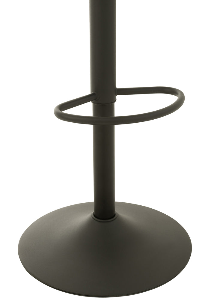 Barstoel Hout/Metaal Bruin - J-LINE