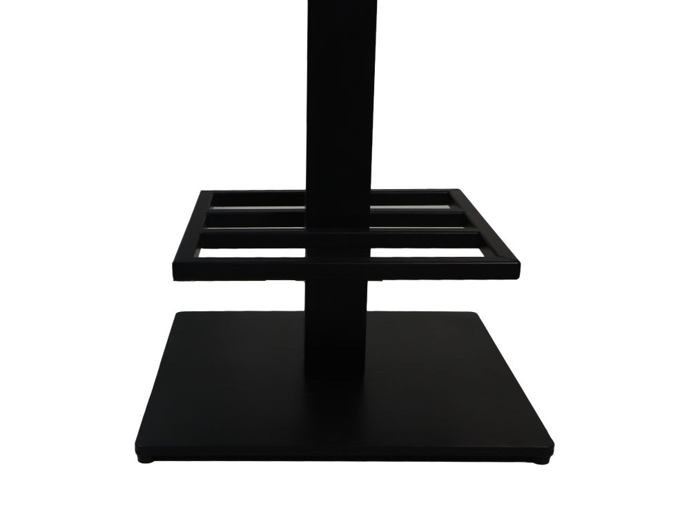 Bartafel onderstel - 45x45x88 - zwart - metaal HSM