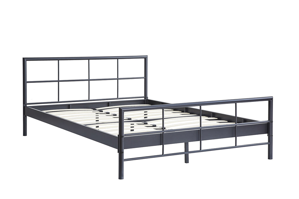 Bed 'Davy 160x200 Metaal Donkergrijs RS