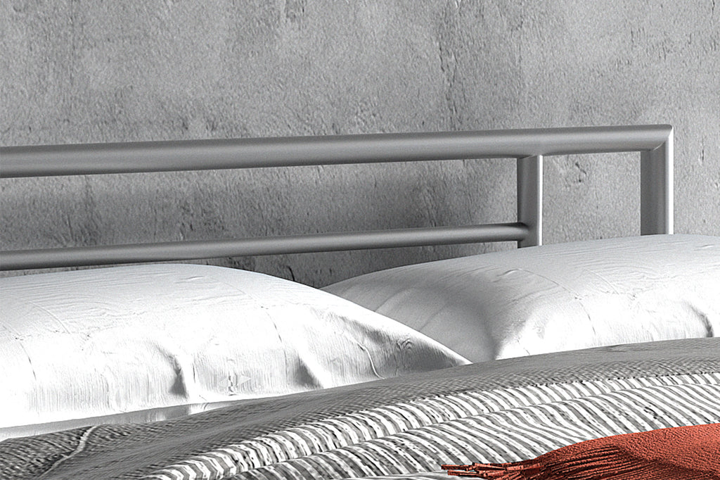 Bed 'Sandro' 140x200 grijs - RS