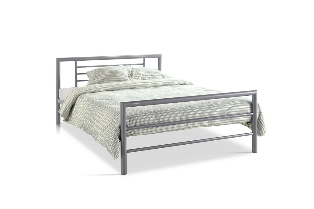 Bed 'Sandro' 140x200 grijs - RS