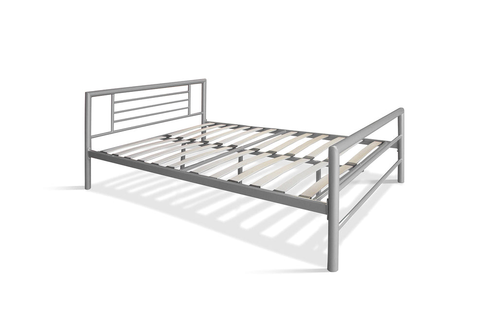 Bed 'Sandro' 140x200 grijs - RS