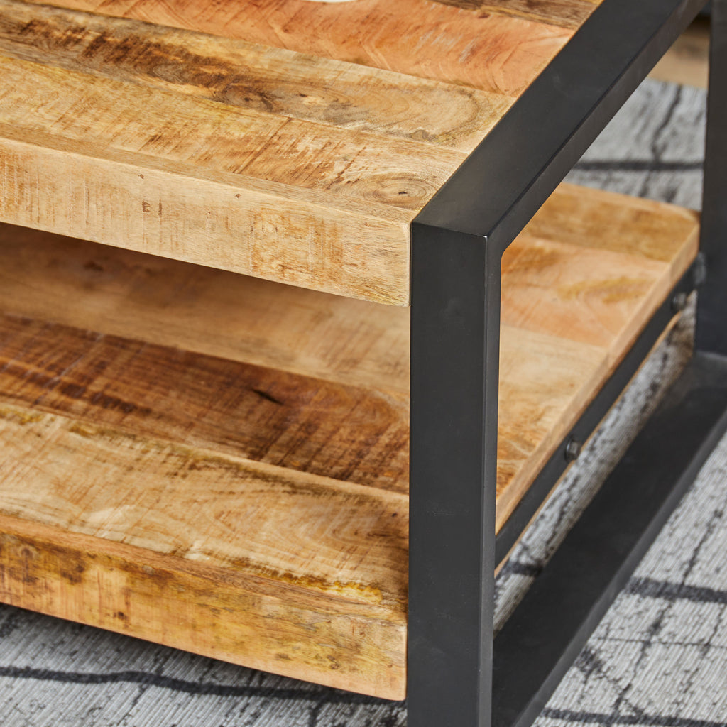 Bijzettafel Boaz met open vak | 60 cm STF