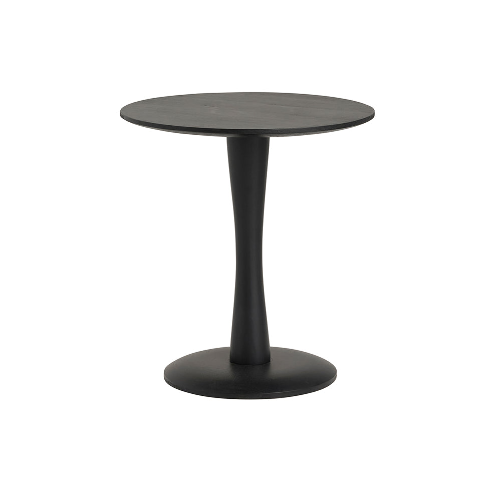 Bijzettafel Ø55, zwart - NW