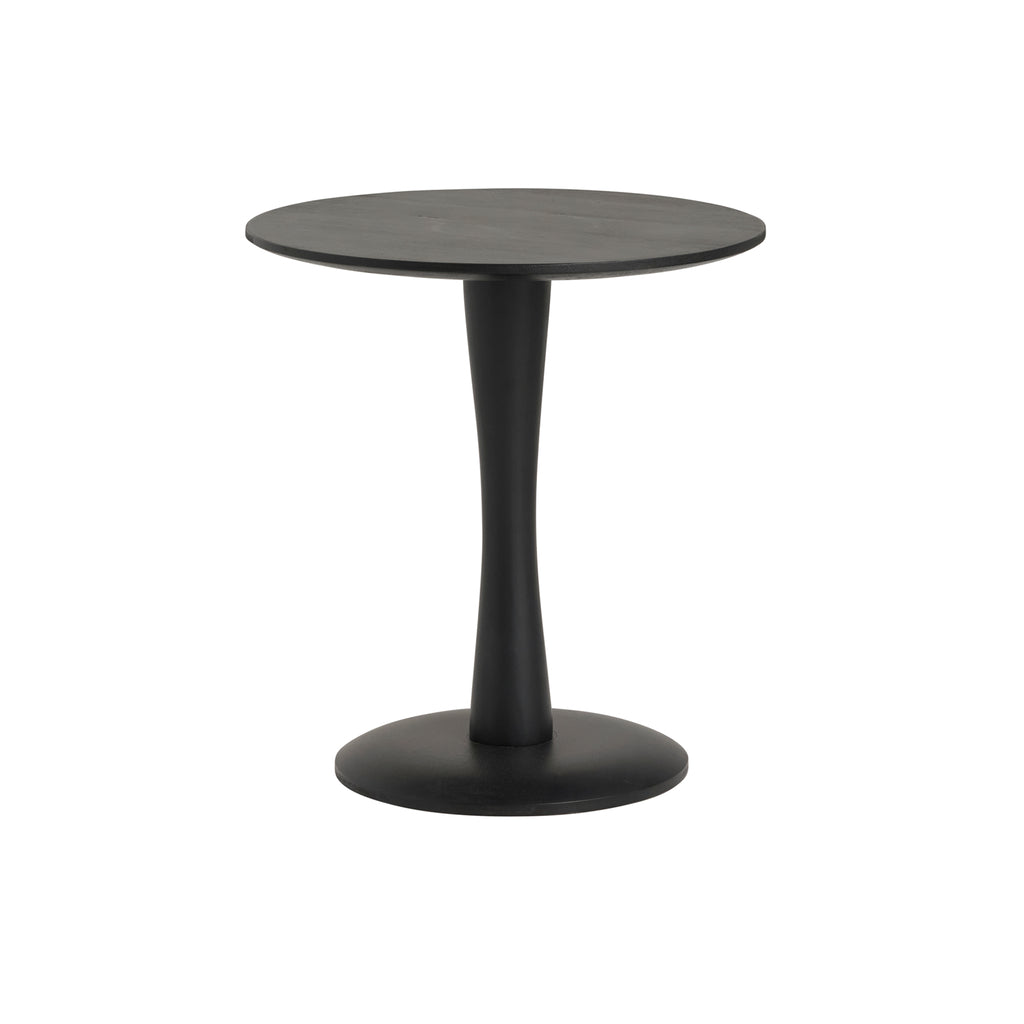 Bijzettafel Ø55, zwart - NW