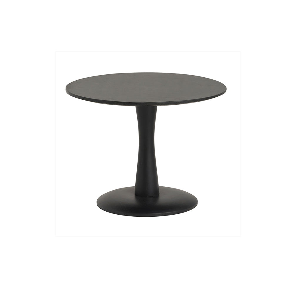 Bijzettafel Ø60, zwart - NW