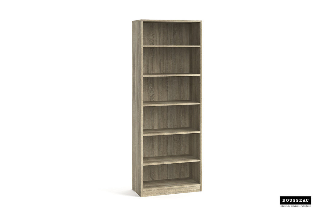 Boekenkast 'Space' 5 planken Sonoma RS