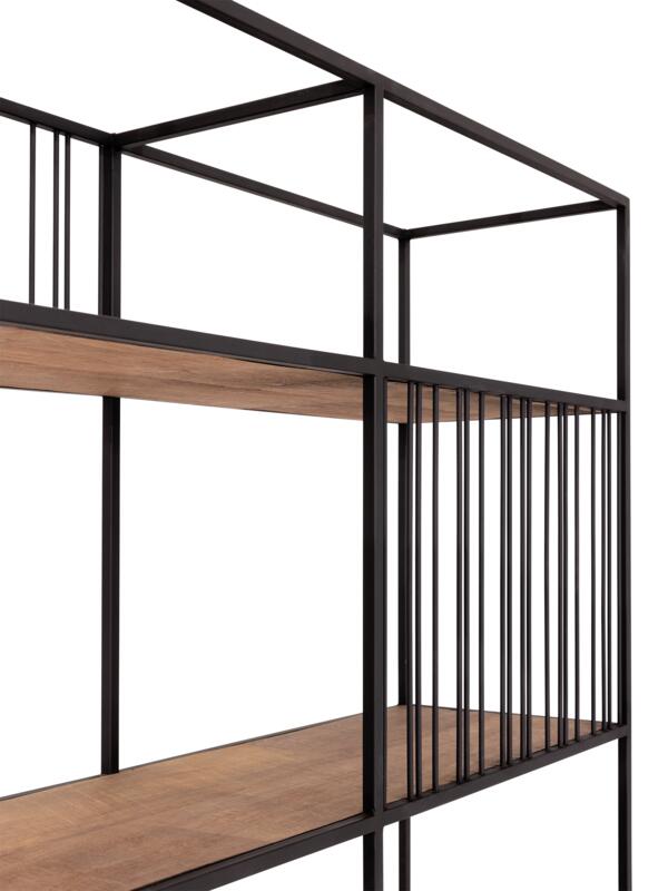 Boekenrek/kamerverdeler Barra 140 L DTP - 5 planken