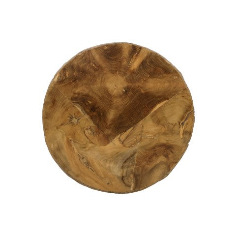 Boomstam bijzettafel - ø45 cm - teak HSM