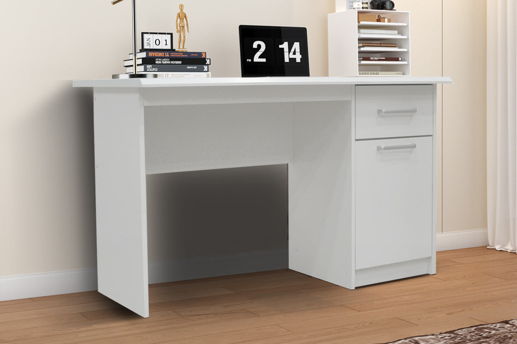 Bureau 'Milou' 1 lade 1 deur Wit - RS