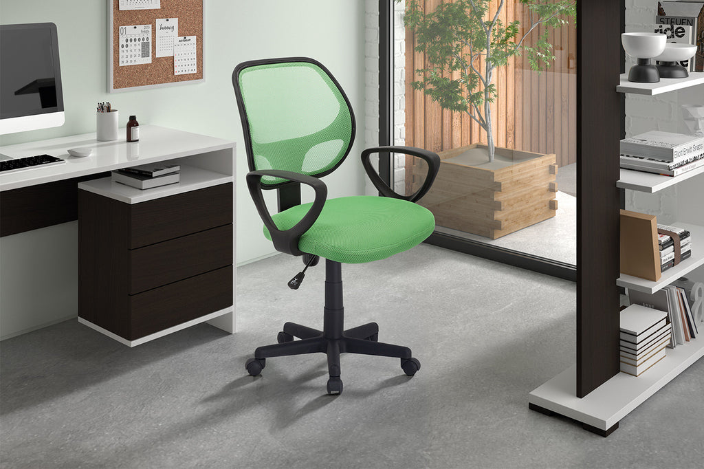 Bureaustoel 'Hippa' Mesh Lime RS