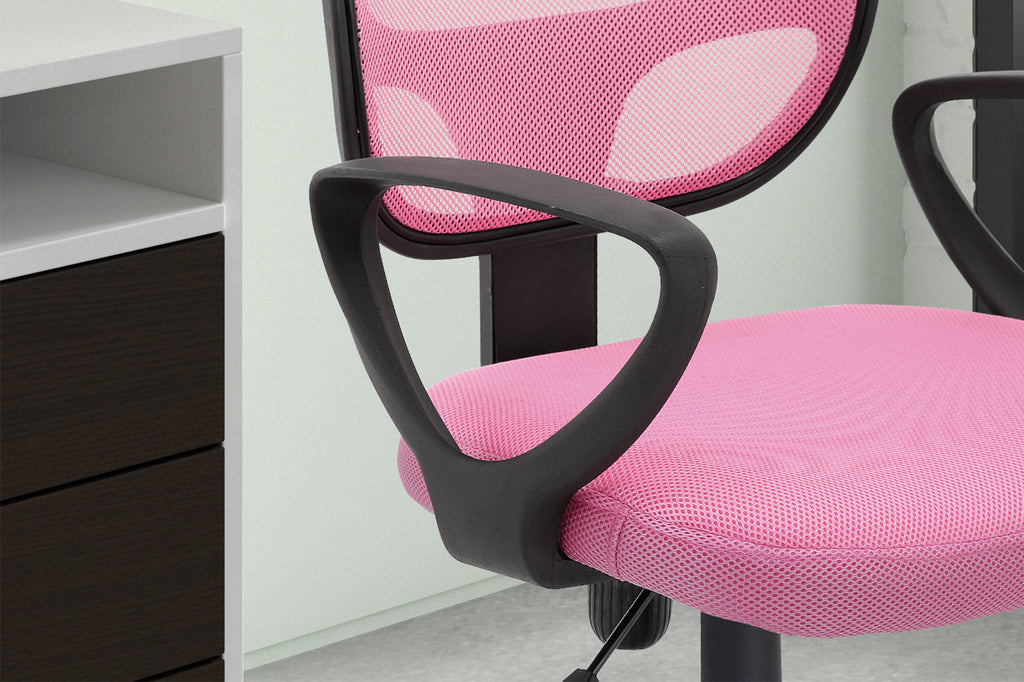 Bureaustoel 'Hippa' Mesh Roze RS