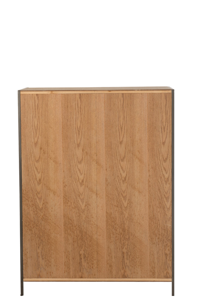 Bergkast hout/metaal - J-LINE