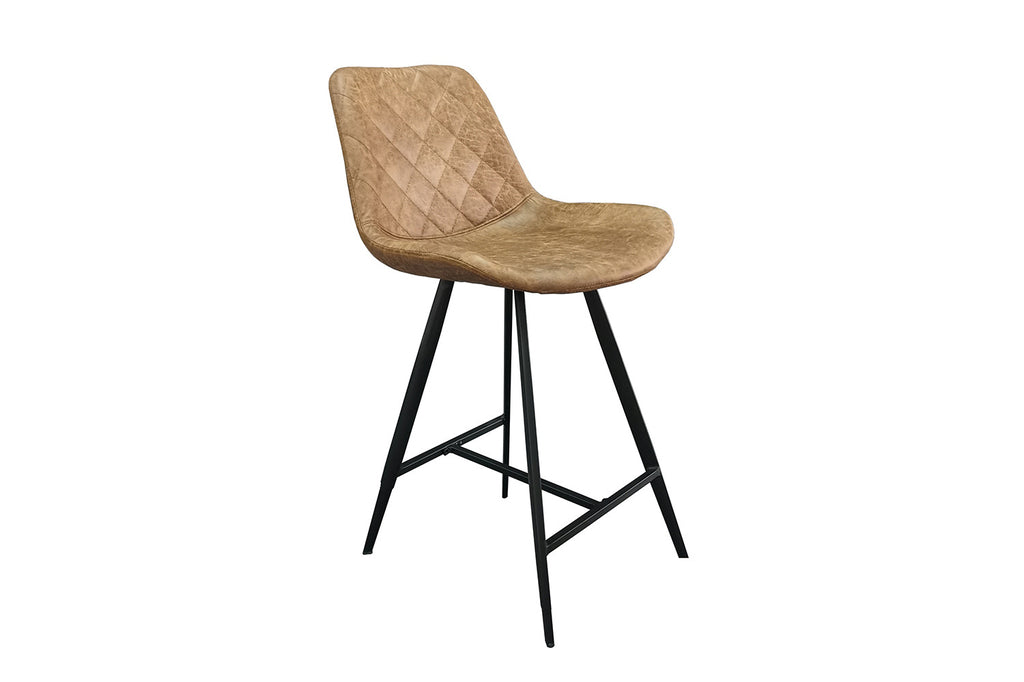 Counterstoel 'Alicante' PU Cognac - RS