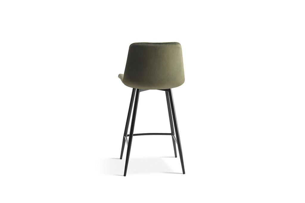 Counterstoel 'Juta' Fluweel Groen  RS