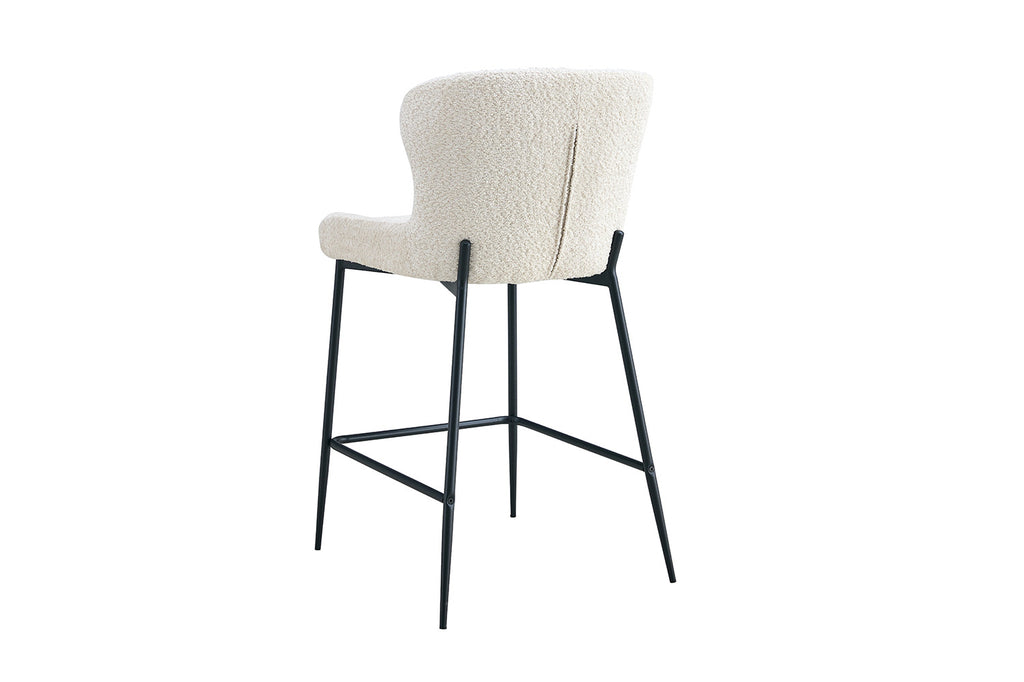 Counterstoel 'Lisa' Bouclé Ecru  RS