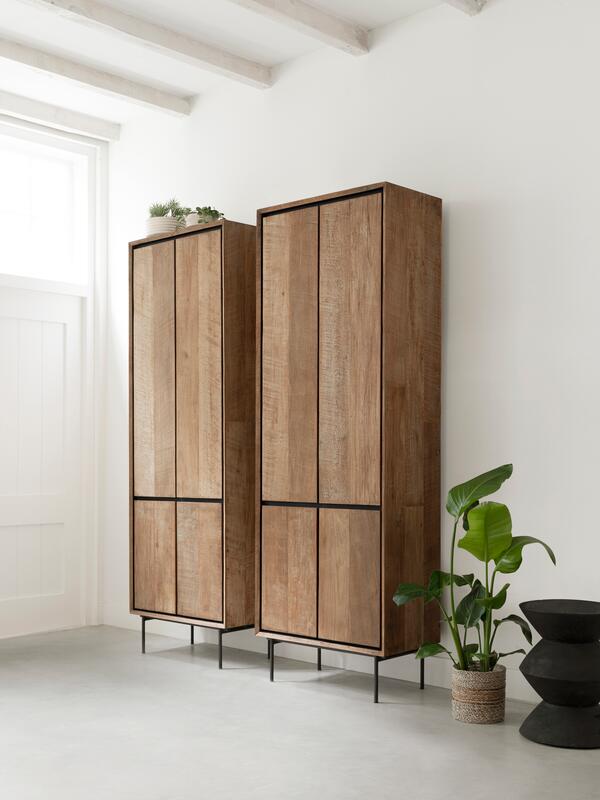 Kast Metropole hoog, 4 deuren - DTP