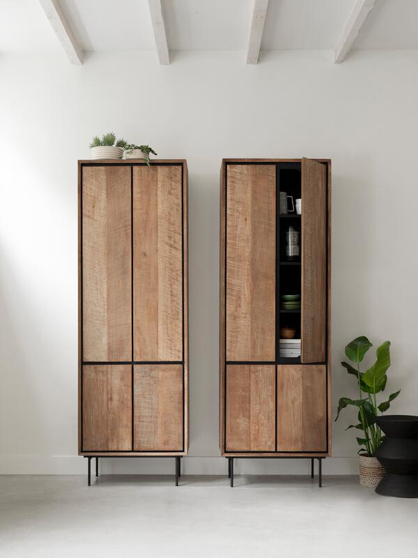 Kast Metropole hoog, 4 deuren - DTP