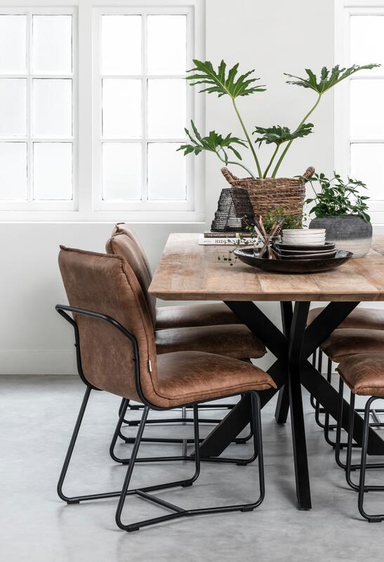 Eettafel Curves DTP - rechthoekig