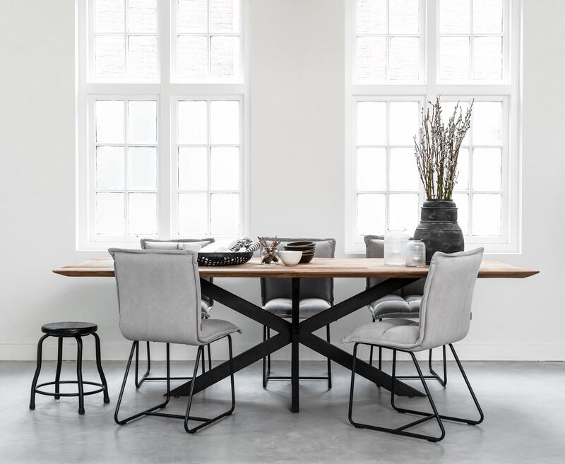 Eettafel Curves DTP - rechthoekig