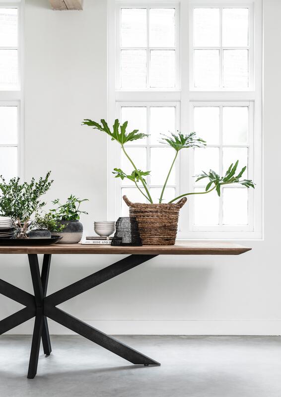 Eettafel Curves DTP - rechthoekig