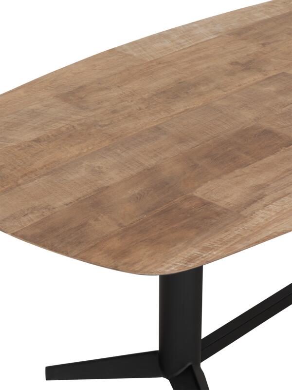 Eettafel Soho rechthoekig 210 TEAKHOUT - DTP