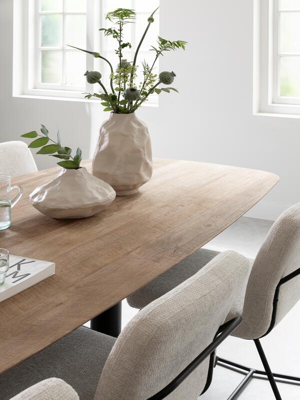 Eettafel Soho rechthoekig 260 TEAKHOUT