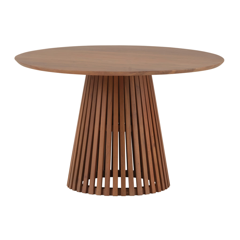 Eetkamertafel Ø120, Acacia natuur - NW