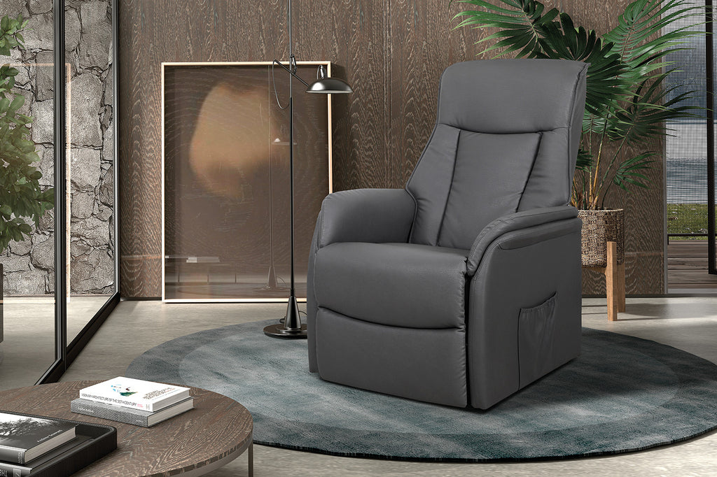 Relaxfauteuil Miami elektrisch - grijs RS