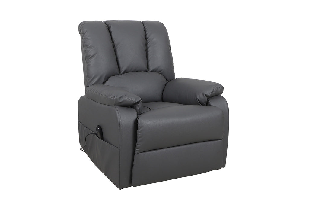 Relaxfauteuil met lift 'Osaka' PU Grijs RS