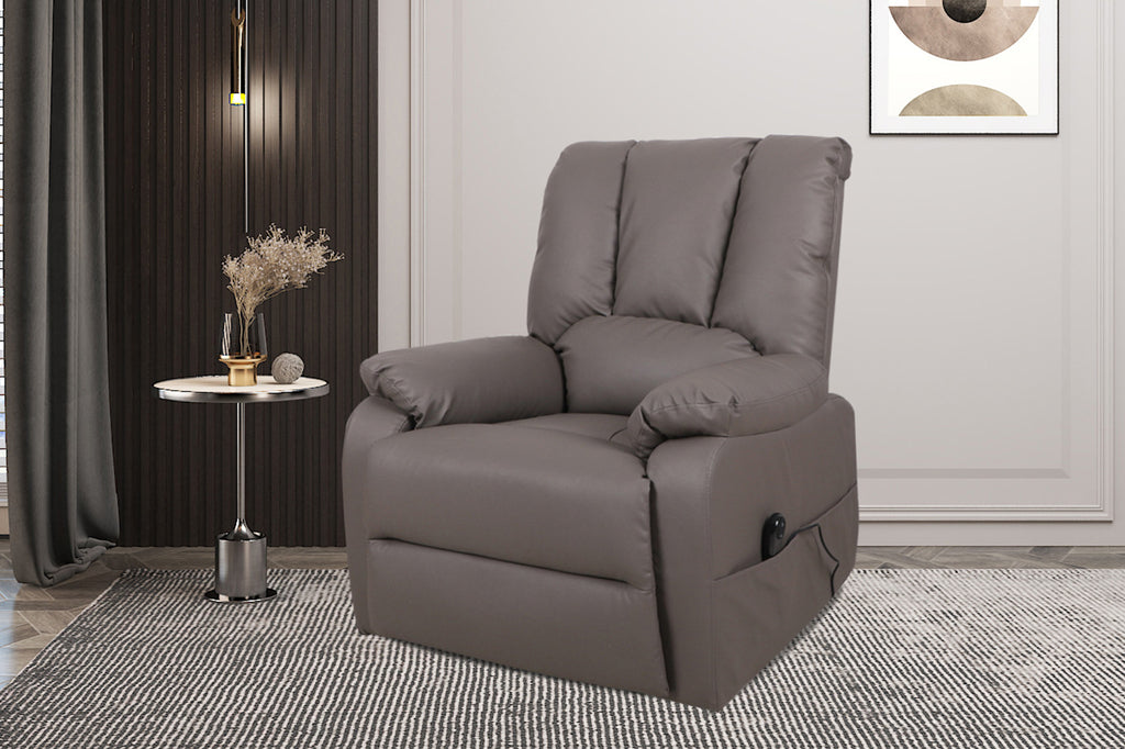 Relaxfauteuil met lift 'Osaka' PU Taupe RS