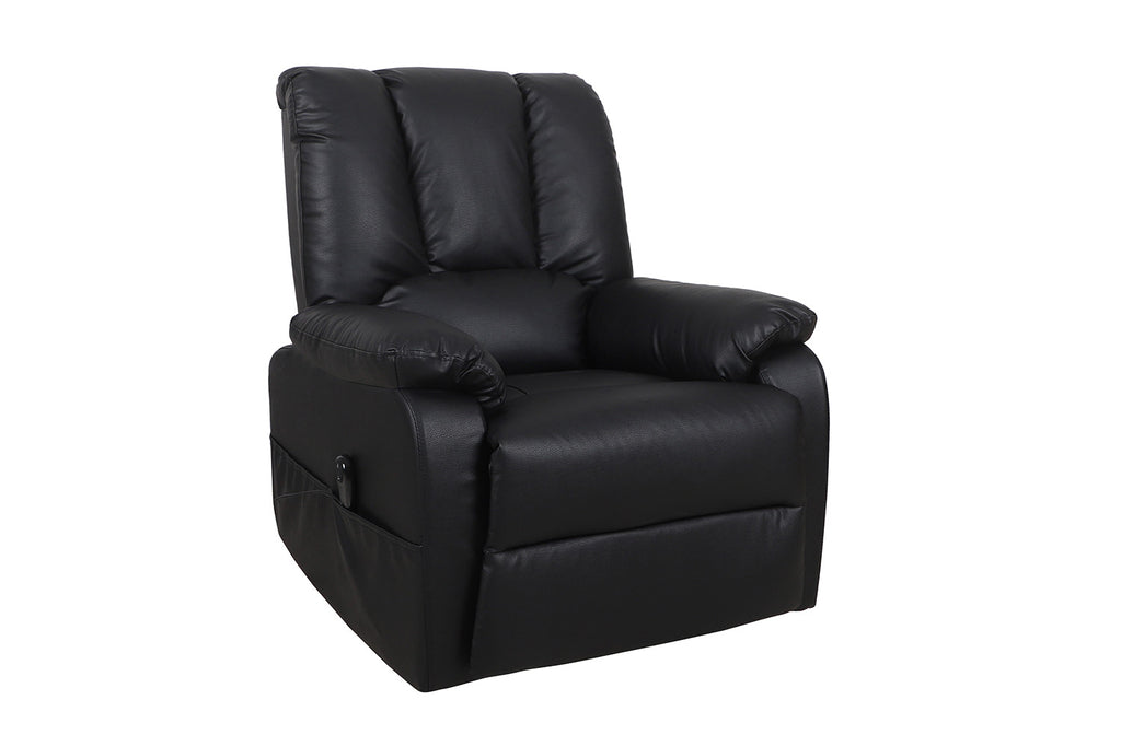 Relaxfauteuil met lift 'Osaka' PU Zwart RS