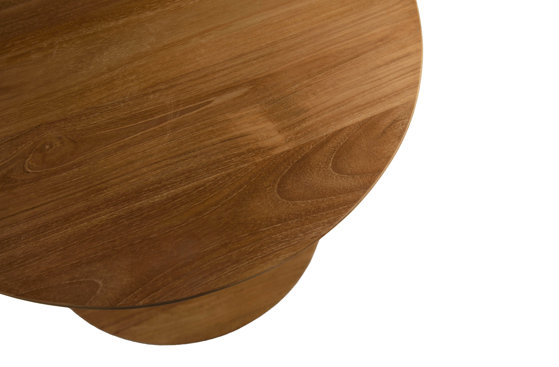 Ronde salontafel Coffees  - Naturel - Teak - HSM