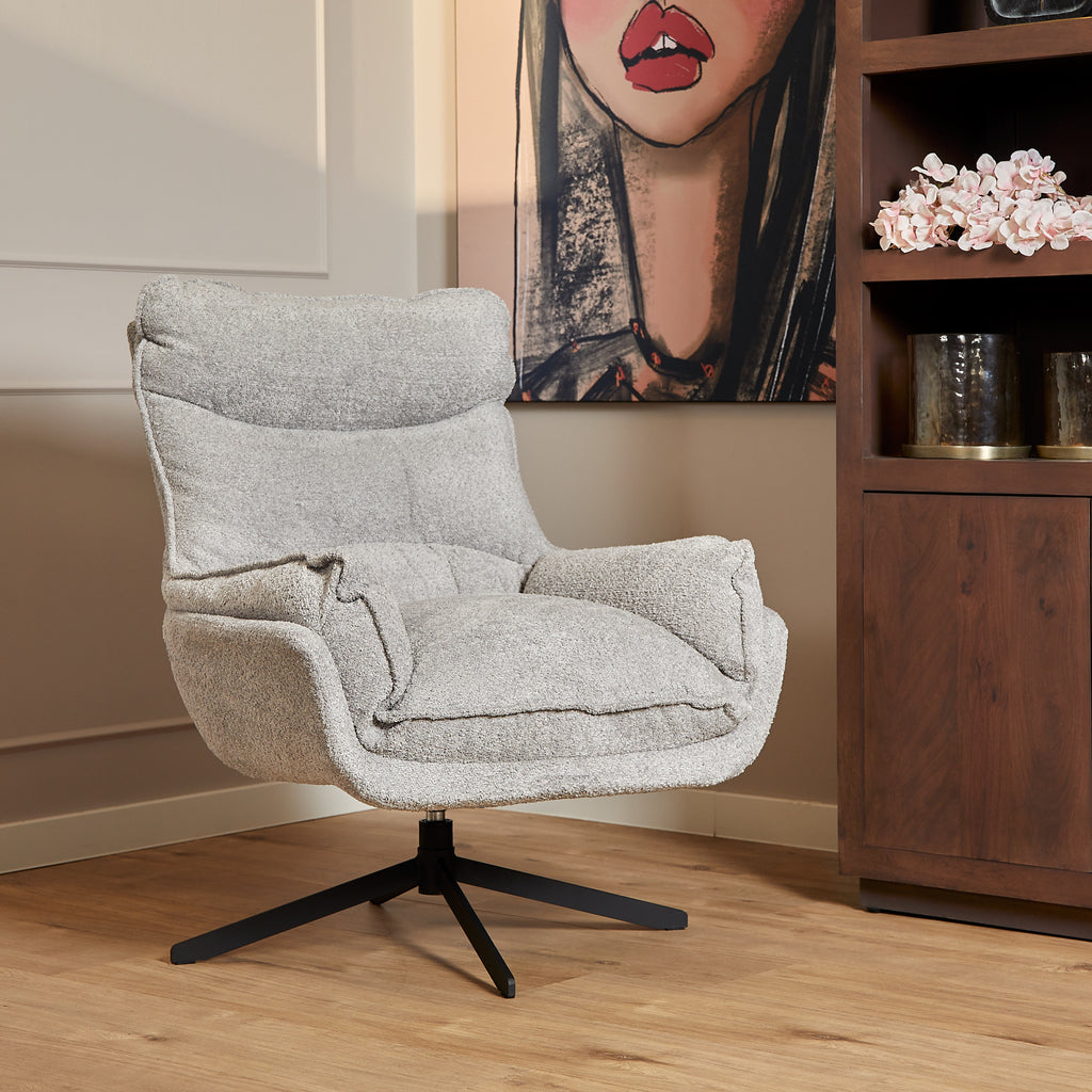 Fauteuil Vera | Lichtgrijs STF